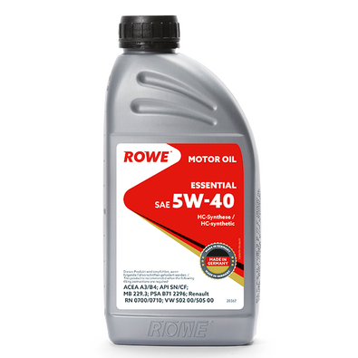 Масло моторное ROWE ESSENTIAL SAE 5W-40 1L