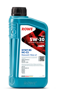 Масло моторное HIGHTEC SYNT RS SAE 5W-30 HC-C2 1L Масло моторное HIGHTEC SYNT RS SAE 5W-30 HC-C2 1L
