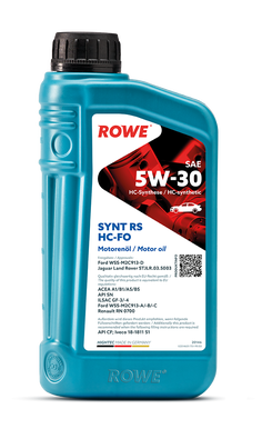 Масло моторное HIGHTEC SYNT RS SAE 5W-30 HC-FO 1L