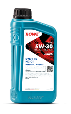 Масло моторное HIGHTEC SYNT RS SAE 5W-30 HC-C1 1L Масло моторное HIGHTEC SYNT RS SAE 5W-30 HC-C1 1L